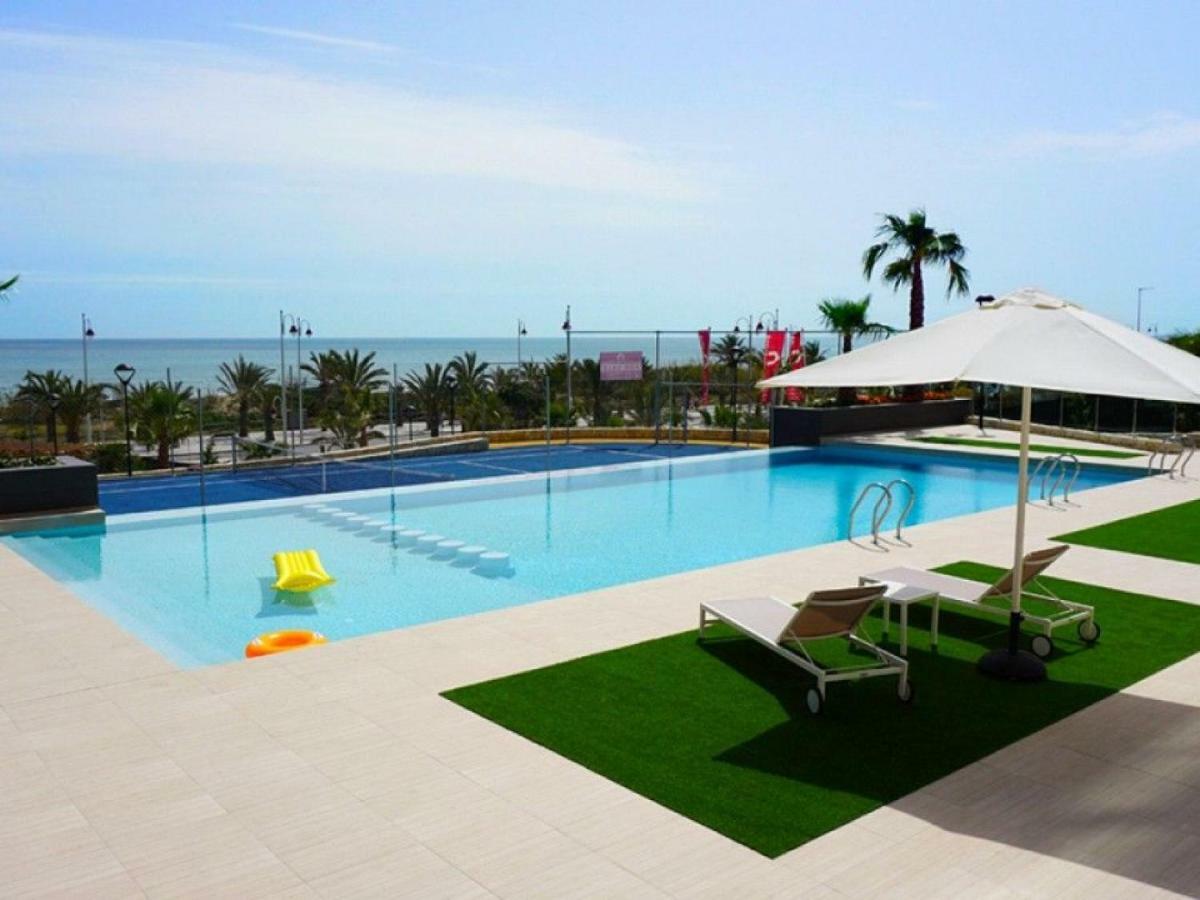 Great Views First Line Teleworkers And Families Unforgetable Apartment Arenales del Sol Kültér fotó