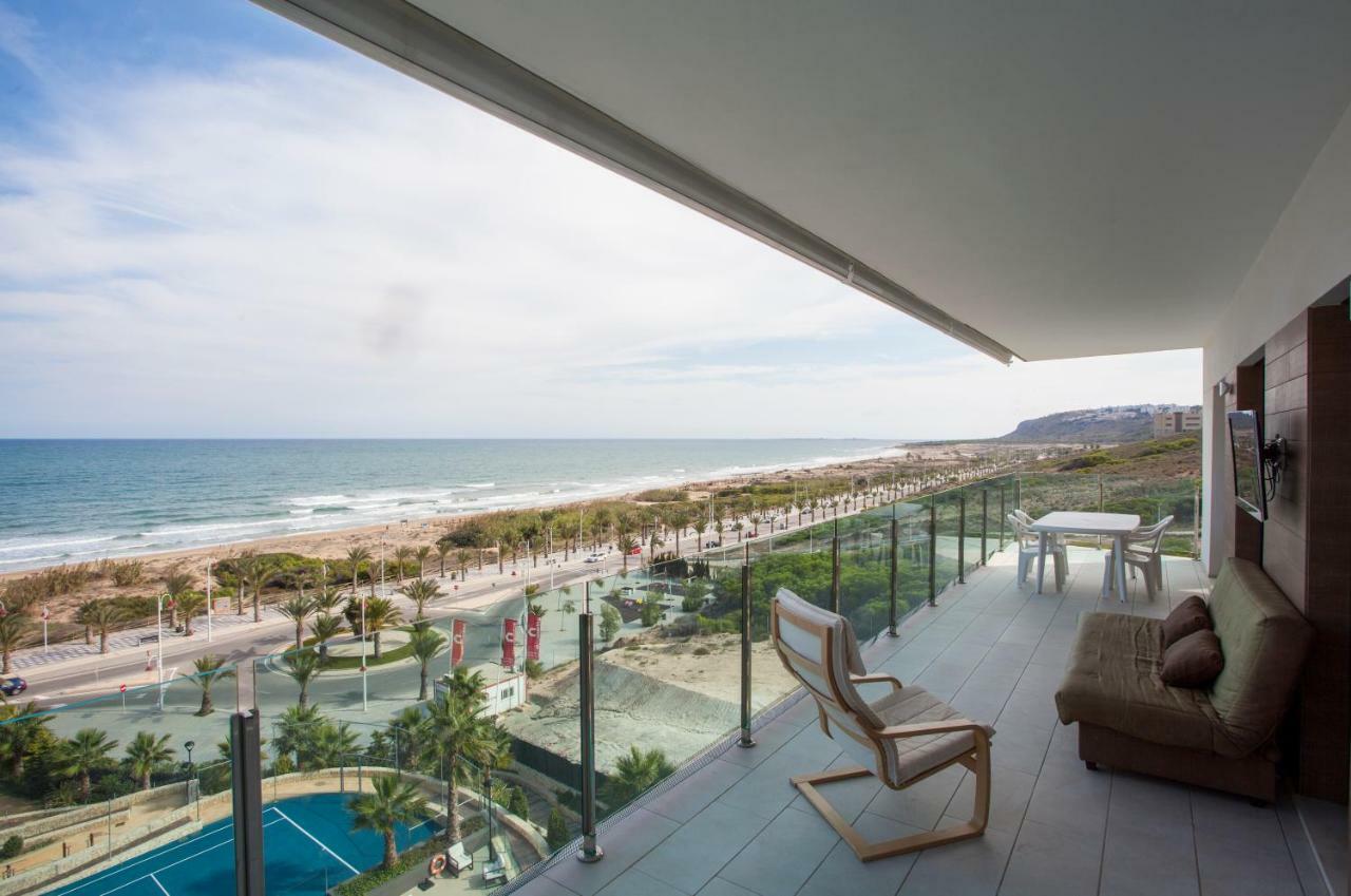Great Views First Line Teleworkers And Families Unforgetable Apartment Arenales del Sol Kültér fotó